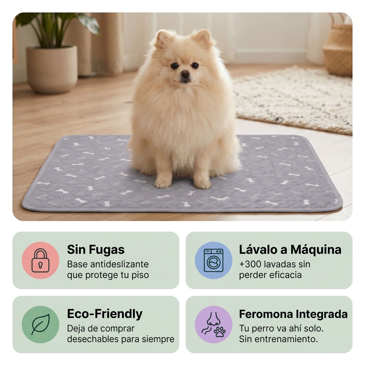 SniffPad™ Tapete de Feromona Reutilizable